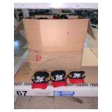 Large Box Of New Pril Boy Hats.