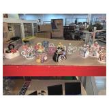 Assorted Cookie Jars & Teapots. Some Christmas