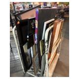 Assorted Frames Prints and more - largest approx.