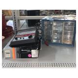 Sunpro Engine Analyzer & 15 Drawer Mini Cabinet.