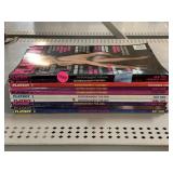 Playboy Magazines.