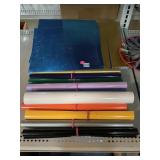 Various Vinyl Rolls. Different Colors