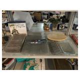 Metal Kitchen Racks, Cupcake Stand, Rotating Wood