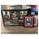 Framed Dale Earnhardt Photo and More.