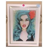 Adore Delane Rupauls Drag Race Framed Photo.