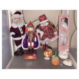 Nutcracker, Santa Dolls, Fall Decor & More