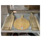 Wood Pizza Peel, and 2 Wood Blocks from Silverton