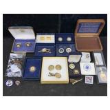 Usa Presidential Cufflinks, Tie Clip Pins & More