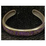 Sterling Silver Cuff Bracelet, Tw 32g, Sz 2½in