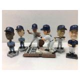 Yankee bobble head lot most plastic