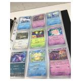Pokémon 151 cards in album
