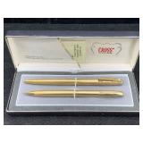 2 Cross Sheaffer Pen & Mechanical Pencil, Us Made