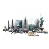Collection Of Historical Landmark Souvenirs