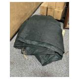 Green windscreen tarp 9.8 x 50ft