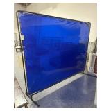 Welding screen with frame 93high x 72w
