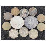 War Nickels W/ Indian Head Pennies & More