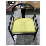 Lewis Mittman Modern Green Dinning arm chair from