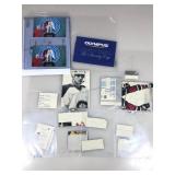 Mixed lot of hockey cut autographed clippings