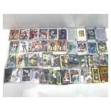 Huge lot of football cards with stars & inserts