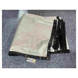 Tan tarp solid windscreen 5