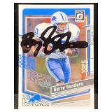 2023 donruss optic Barry Sanders in person