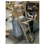 Jackson metal wheelbarrow, approx 25x37in
