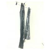 Metallic Silver Velvet Accordion Pleated Wardrobe