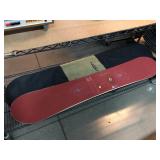 Burton 63in snowboard w/bag