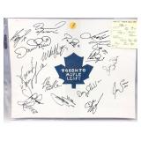 1990/91 Toronto maple leafs autographs