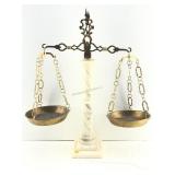 Jim Tirrenia Italian Alabaster Brass Scales Of