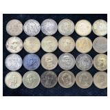 24 Presidential Dollar Coins