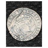 Henry Viii Silver Groat Coin 1526-1544