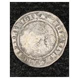 Elizabeth I 1567 Silver Sixpence Coin