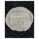 Ferdinand V And Isabella I Silver 1 Real 1497-1566