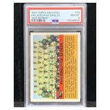 1994 topps archives psa 8 eagles team card