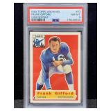 1994 topps archives psa 8 frank gifford