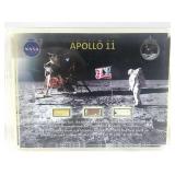 Apollo 11 Space Flown Kapton Foil, Heat Shield &