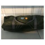 Unmarked Green tent in bag