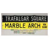 London Transport Original Bus Destination Signs &