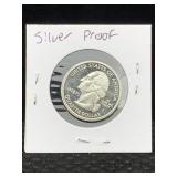 2004 Silver Proof Quarter Dollar Florida
