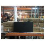 Approx 28 Black 13x24in plastic shelves