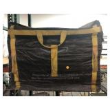 Black Cargo bag, approx 27x20x27in