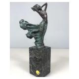 Art Deco Bronze Statue by European Bronze Foundry