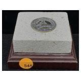 The United States Capitol Sanstone Paperweight,