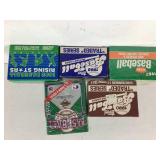 Mixed lot of baseball complete sets