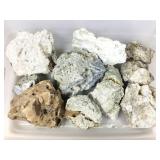Large Collection of Druzy Crystal Specimens,