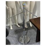 3 Arm Towel Stand. Approx 38in Tall