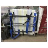 Metal folding lawn/beach chair