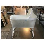 Rolling baby Bassinet, no mattress, approx