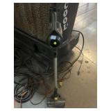 Moosoo cordless stick vacuum, running